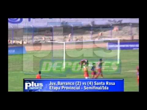 JUVENTUD BARRANCO 2) VS (4) STA ROSA DE CALDERA SEMIFINAL PROVINCIAL IDA 2013
