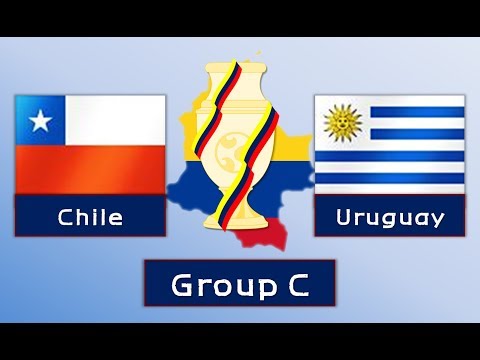 Chile vs Uruguay | Group C | 1st Copa America Colombia | PES2017