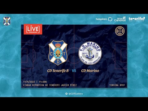 #CanteraCDT | CD TENERIFE B- CD MARINO (11/9, 11:00 horas) #TerceraDivisión