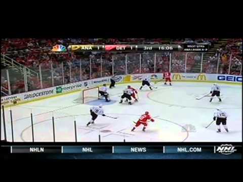 Ducks @ Wings Game 6 2013 (Game Highlights - CNBC)