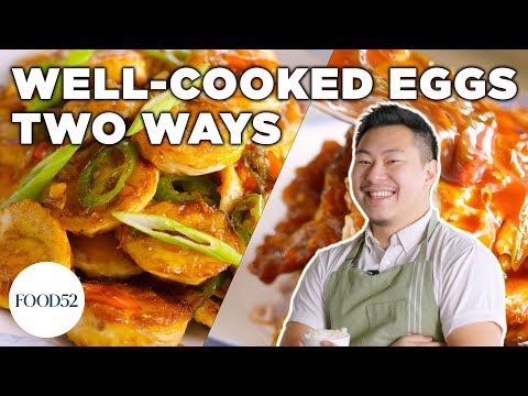 Fried Eggs 2 Ways: Sweet & Sour and Golden Coins | Why It Works with Lucas Sin | Food52