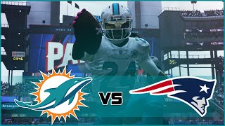 Madden NFL 16 Miami Dolphins Franchise- Year 2 Game 6 at New England Patriots