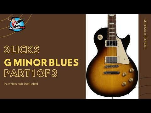 G Minor Blues - Part 1 of 3