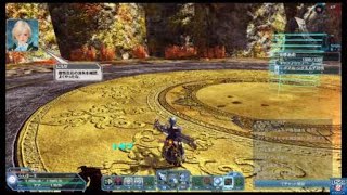 【PSO2】XHグアル・ジグモルデでエクシウムバンカーの試し撃ち