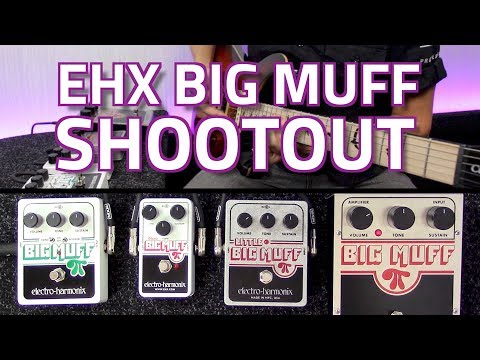 All Electro-Harmonix Big Muff Pedals Compared - Fuzz Shootout