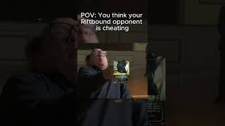 He wasn't cheating btw #riftbound #tcg