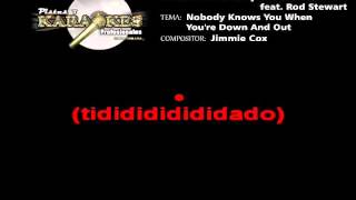 Karaoke Éxito de Alejandro Fernández Nobody Knows You When You&#39;re Down And Out