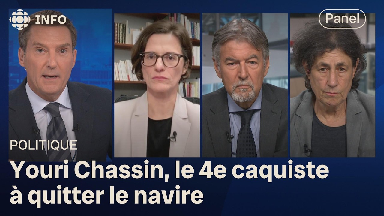 Panel politique : le député Youri Chassin quitte la CAQ