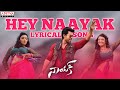 Hey Naayak Song With Lyrics Naayak Songs Ram Charan Kajal Aggarwal Amala Paul Aditya Music Telugu