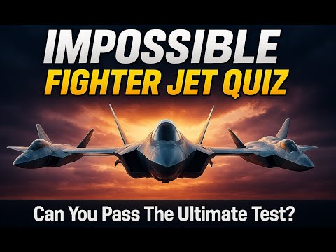 IMPOSSIBLE Fighter Jet Quiz 🔥 Only 1% Can Identify These Military Aircraft!