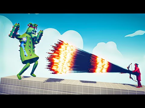 CACTUS GIANT vs EVERY GOD - Totally Accurate Battle Simulator TABS