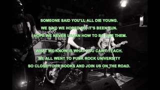 VERSUS YOU - When It All Goes Down (Lyric Video)