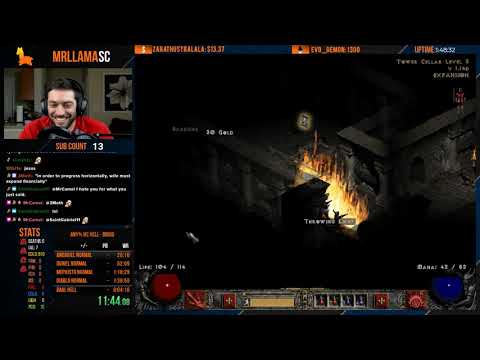 Diablo 2 - Hell HC Druid Speedrun! | The GREAT Marsh