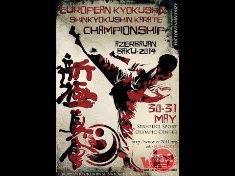 European Championship Shinkyokushin Karate 2014. Baku, Azerbaijan.