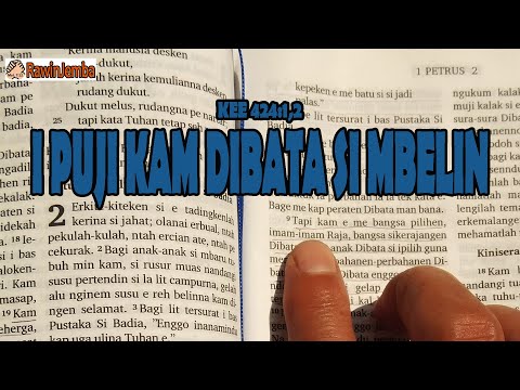 #RawinJemba #lagurohani #KEE #GBKP KEE424:I PUJI KAM DIBATA SI MBELIN