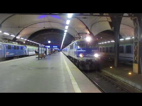 EP07-1059 (EU: 140 158-3) z iC 6306 "KOSSAK" (WR.GŁ.-PRZEM.GŁ./LVOV) - start z WR.GŁ.