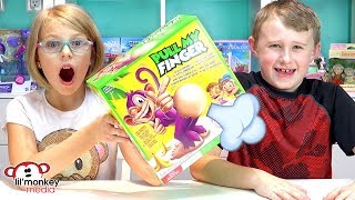 Pull My Finger Farting Monkey Game!  When Will Mr Buster's Butt Blow?? 😂