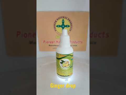 Herbal ginger drops, packaging type: dropper, packaging size...