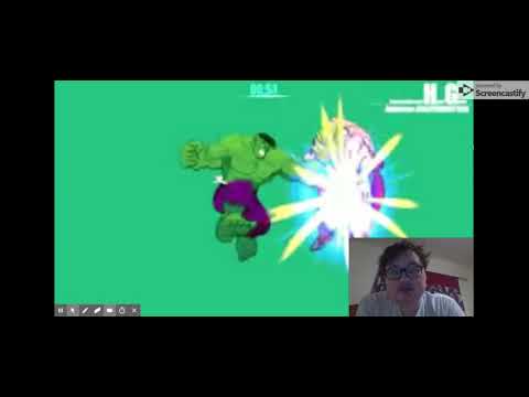 Aaron's reaction to One Minute Melee S4 EP2 Hulk Vs Broly Marvel vs DBZ
