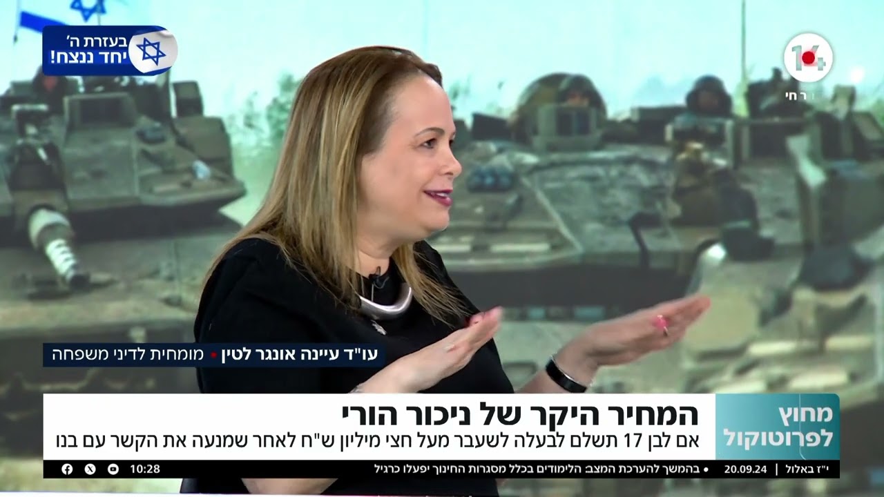 עו"ד עיינה אונגר לטין על ניכור הורי