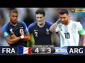 YOUNG MBAPPÉ LEFT MESSI TERRIFIED AFTER DESTROYING ARGENTINA IN THE WORLD CUP