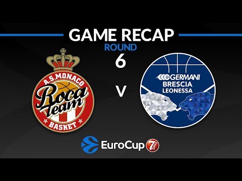 Highlights: AS Monaco - Germani Brescia Leonessa