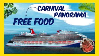 Carnival Panorama FREE Food Options