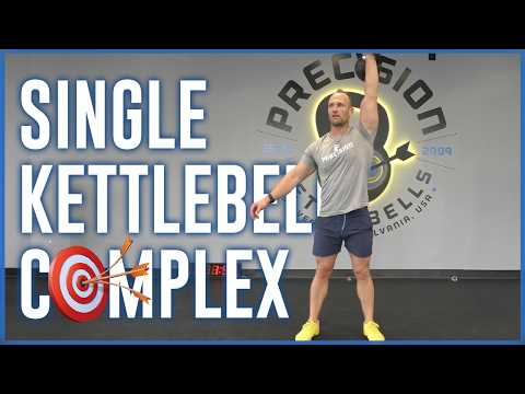 Cardio Kettlebell Complex at Home | Single Kettlebell Workout from Home
