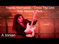 Yngwie Malmsteen - Cross The Line (guitar solo backing track)