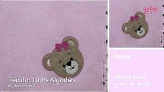 Manta Mimos Rosa | Ref: 54214