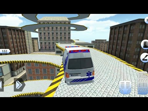 Roof Jumping Emergency Ambulance Simulator - Rescue Driving - Android Gameplay #3