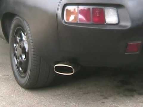 Moroso Spiral Flow Muffler on my Porsche 928 Euro