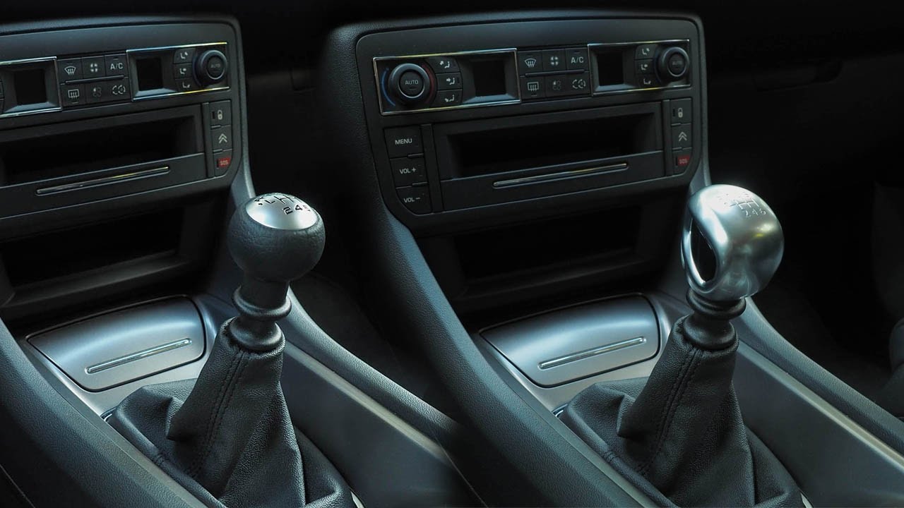 Pommeau vitesse BVM6 Peugeot sur Citroën C5 BlueHDi 150