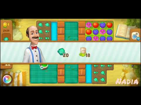 Gardenscapes Level 2439. No Boosters used