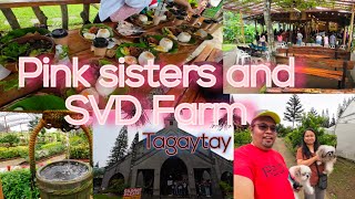 PINK SISTERS CHAPEL AND SVD FARM TAGAYTAY | New  flower Garden and Grotto #svdfarm #tagaytay