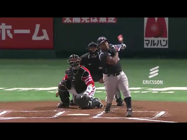 【6回表】マリーンズ・デスパイネ 至宝の本領発揮!! 8号2ラン!! 2014/9/15 H-M