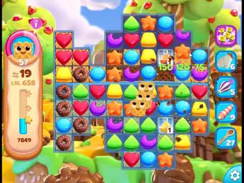 Cookie Jam Blast Level 658 - NO BOOSTERS 🍪 | SKILLGAMING ✔️