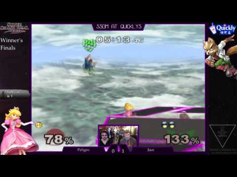 Peligro vs Jace  - SSBM @ Quickly's - Winners Finals