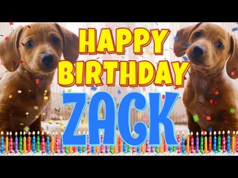 Happy Birthday Zack! ( Funny Talking Dogs ) What Is Free On My Birthday