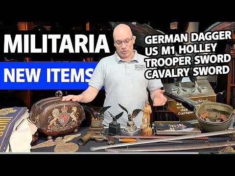 Rare Military Collectibles Unboxed: WWI Swords, WWII Helmets, German Eagles & More!