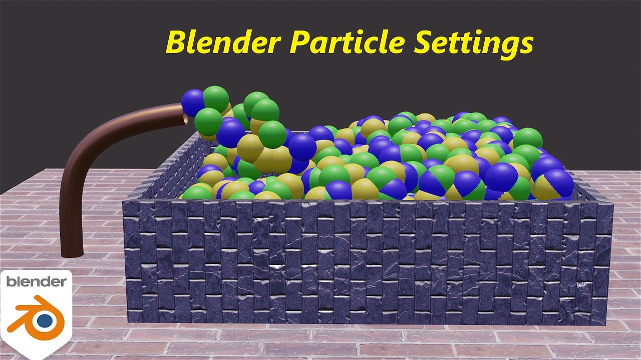 Blender Beginner Particles Settings Tutorial