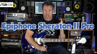 Video thumbnail for Epiphone Sheraton II Pro by Rich Bischoff