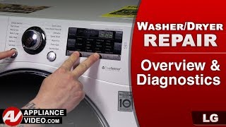 LG Washer Dryer Combo Unit - Overview, Diagnostics, Error Codes, Troubleshooting