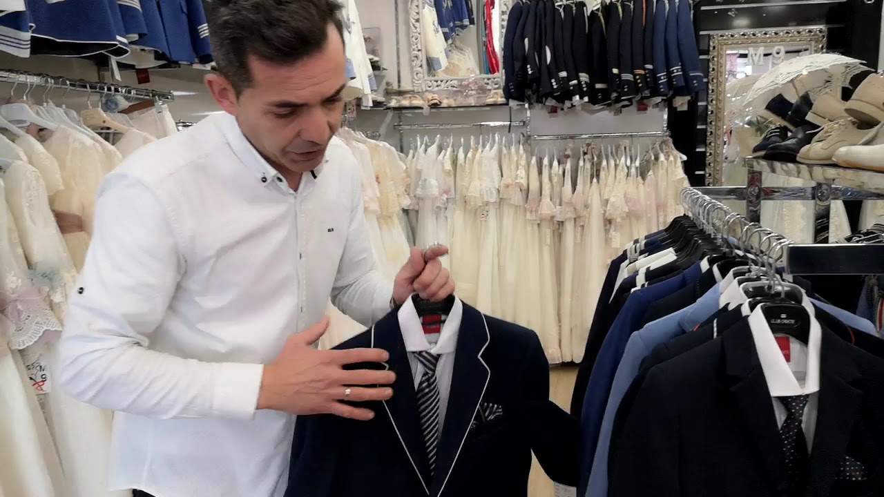 Trajes niños comunión