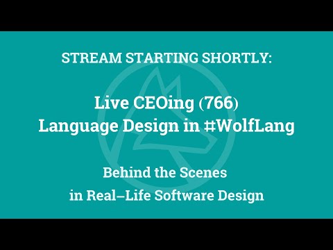 Live CEOing Ep 766: Language Design in the Wolfram Language [Binomial, 1-Arg Monitor, and More]