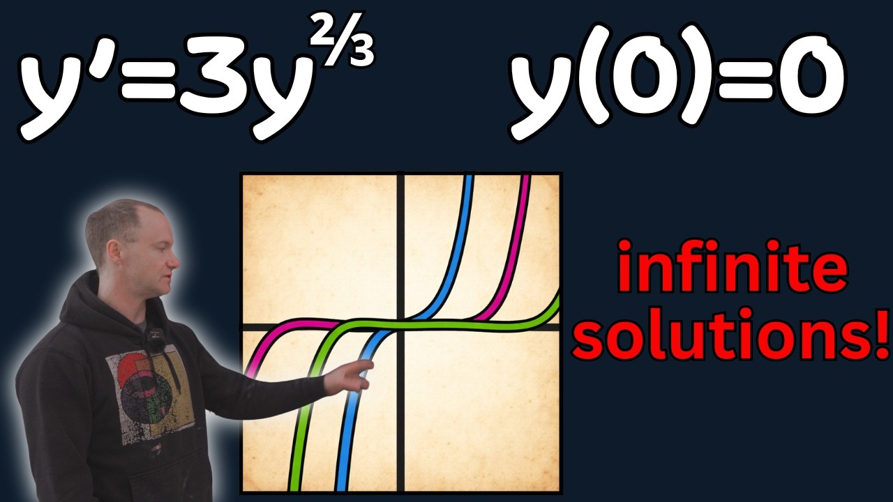 the equation with too many solutions