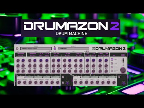 d16 Drumazon 2 - Insane TR909 - Techno - External Sequencer #techno #drummachines