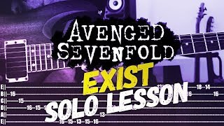 Download lagu Guitar Study: Avenged Sevenfold - Exist SOLO Lesson   TAB mp3 Download lagu Guitar Study: Avenged Sevenfold - Exist SOLO Lesson   TAB mp3