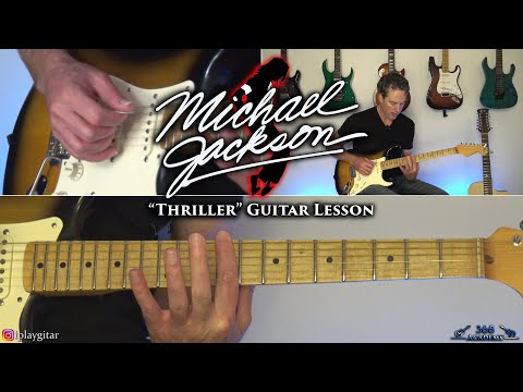 Michael Jackson - Thriller Guitar Lesson