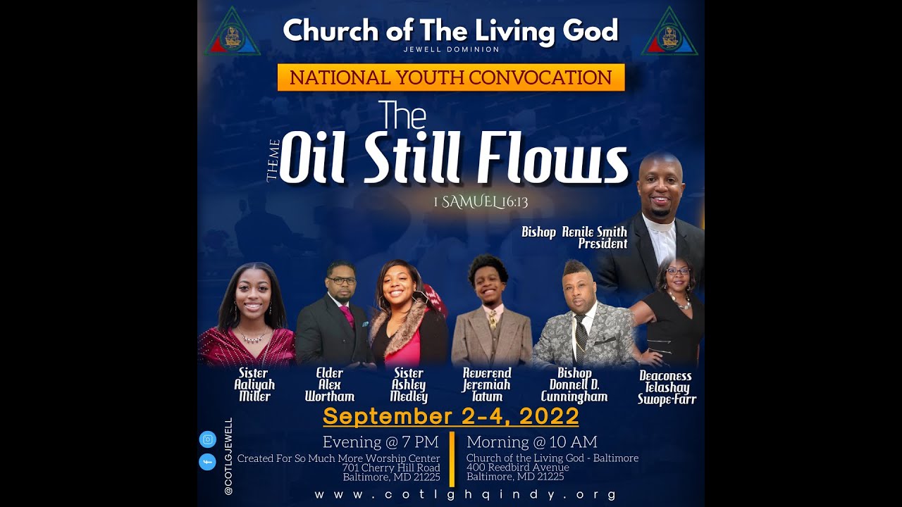 2022 National Youth Convocation - Day 1 Evening Service Part 1